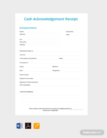 Free cash receipt template for mac pro